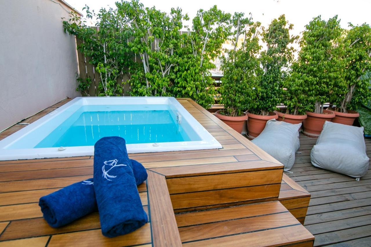 Beautiful Penthouse In Athens With Outside Jacuzzi Atenas Exterior foto